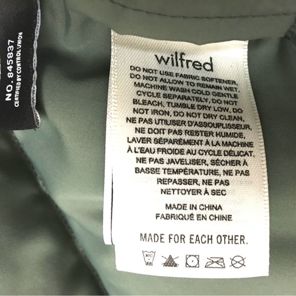 Aritzia Wilfred The Cloud Puff™ 700+ fill-power Goose Down Jacket Size XS - Picture 10 of 15